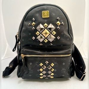 MCM Stark M Studded Backpack
